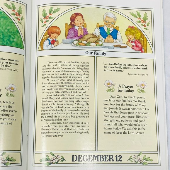 Rare "A Devotion A Day Unitl Christmas" Advent Calendar Booklet - Picture 4 of 6